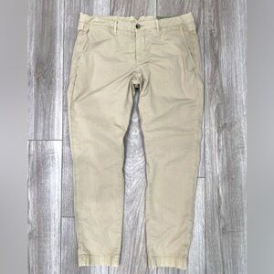 Jacob Cohen Academy Beige Stretch Pants Made in Italy Size 34